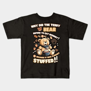 Teddy’s Sweet Conundrum Kids T-Shirt